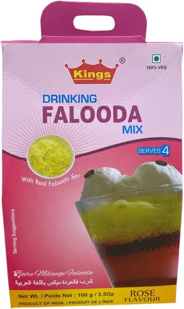 KING'S FALOODA MIX ROSE FLAVOR 100GM