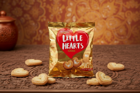 BRITANNIA LITTLE HEARTS 75GM