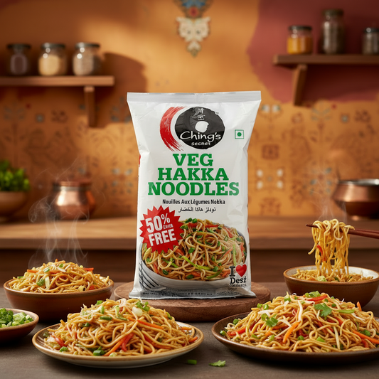 CHING'S VEG HAKKA NOODLES 840GM