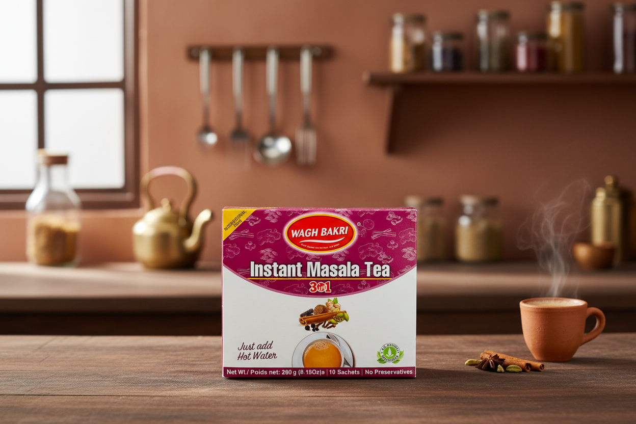 WAGHBAKRI INSTANT MASALA TEA 260GM