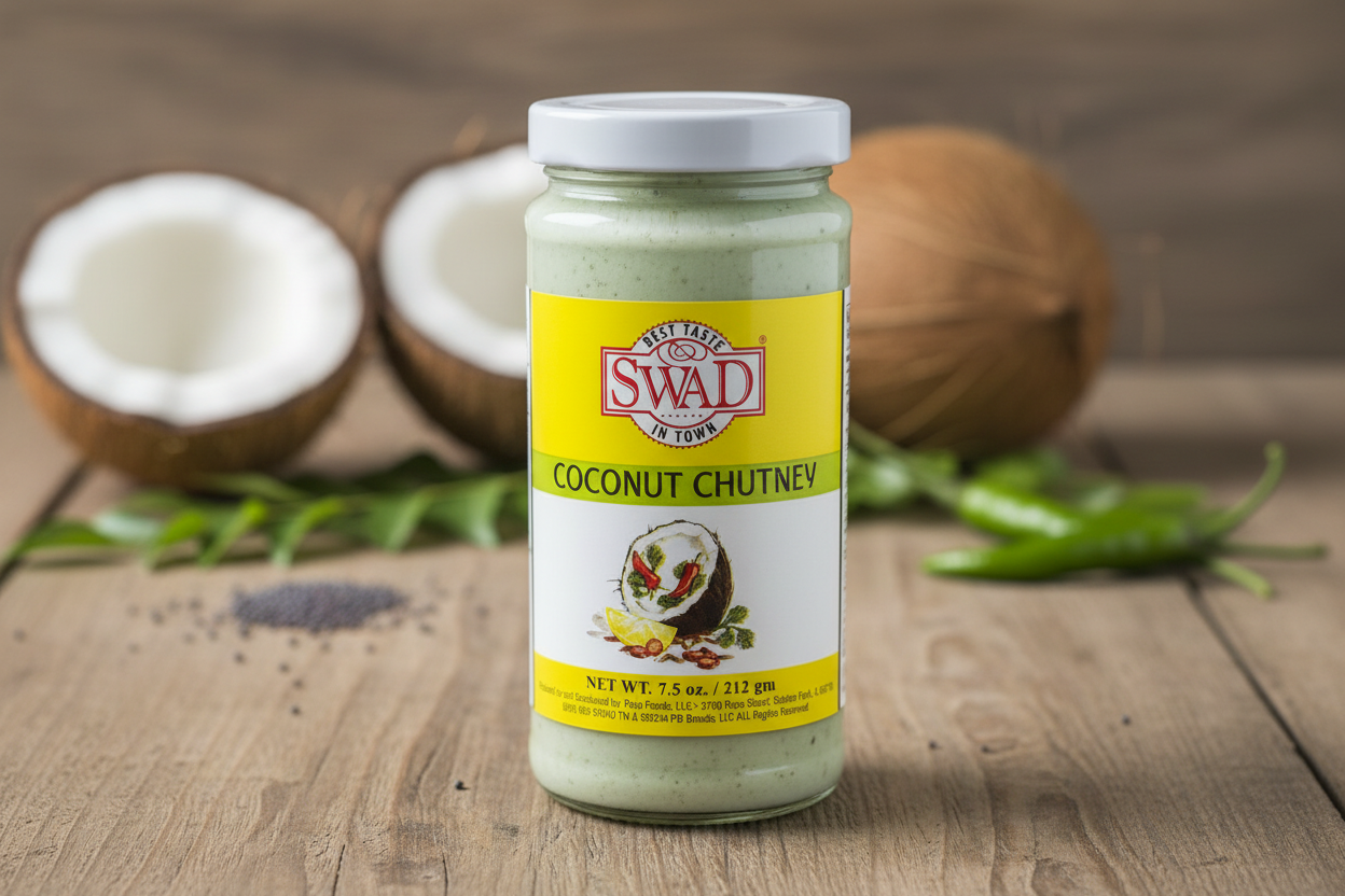 SWAD COCONUT CHUTNEY 212GM