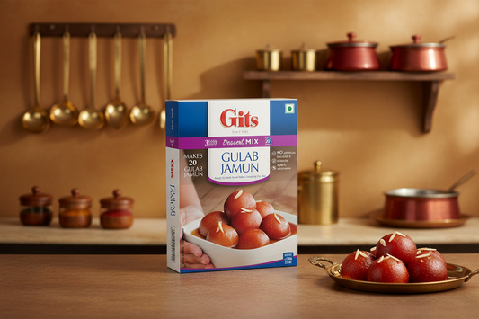GITS INSTANT GULAB JAMUN MIX 200GM