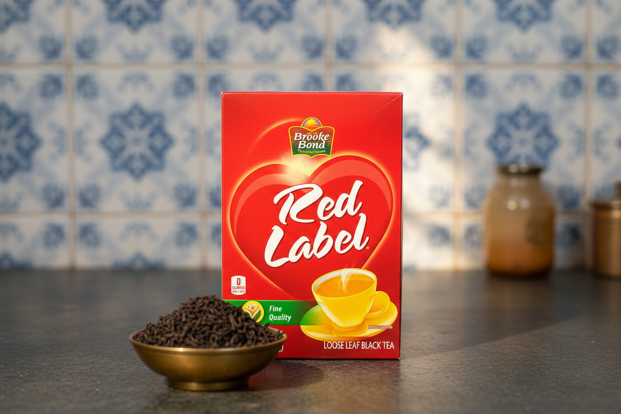 RED LABEL BLACK LOOSE TEA LEAF