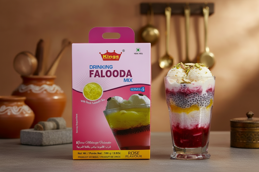 KING'S FALOODA MIX ROSE FLAVOR 100GM