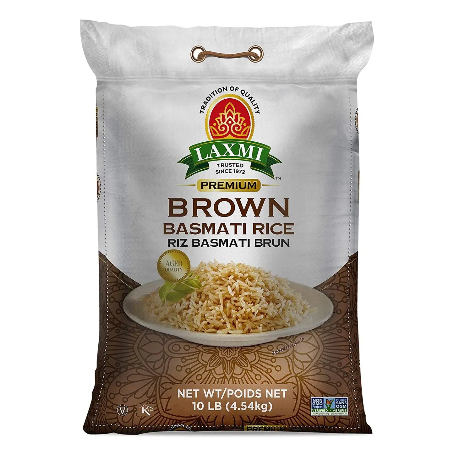 LAXMI BROWN BASMATI RICE 1OLB