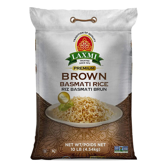 LAXMI BROWN BASMATI RICE 1OLB