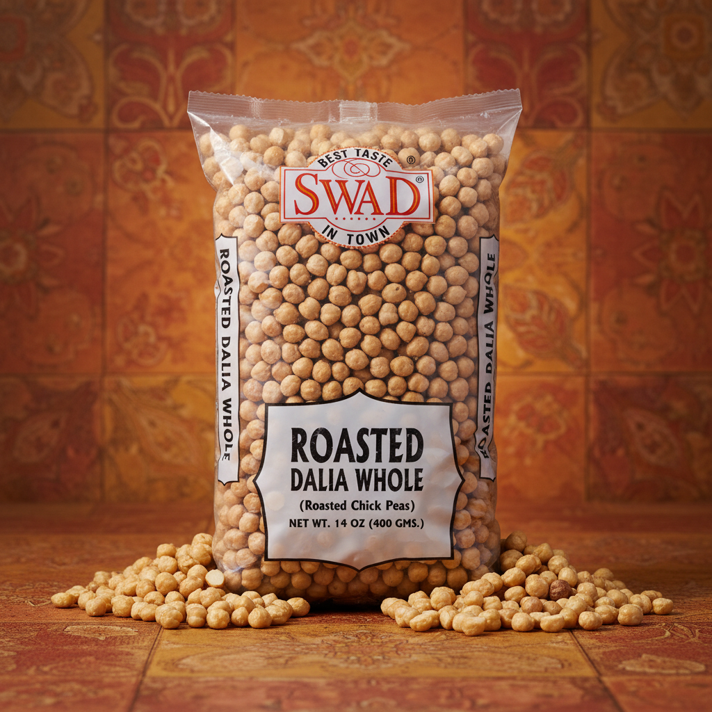 SWAD ROASTED DALIA WHOLE 14OZ