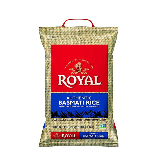 ROYAL AUTHENTIC BASMATI RICE 10LB