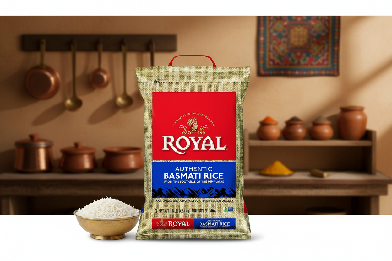 ROYAL AUTHENTIC BASMATI RICE 10LB