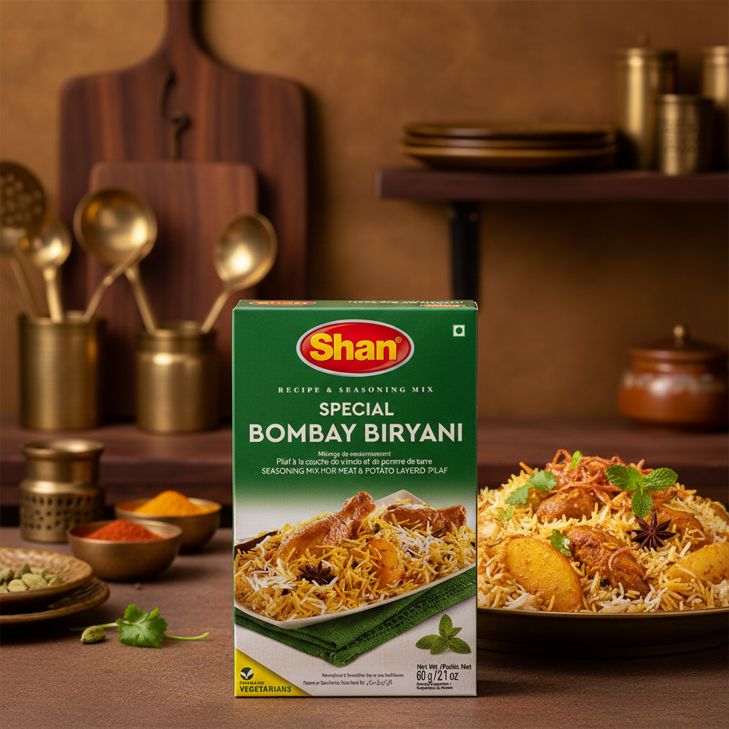SHAN BOMBAY BIRYANI MASALA 60GM