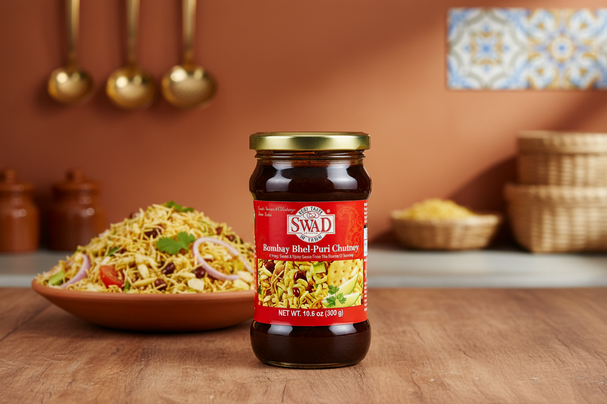 SWAD BOMABAY BHEL PURI CHUTNEY 10.6OZ