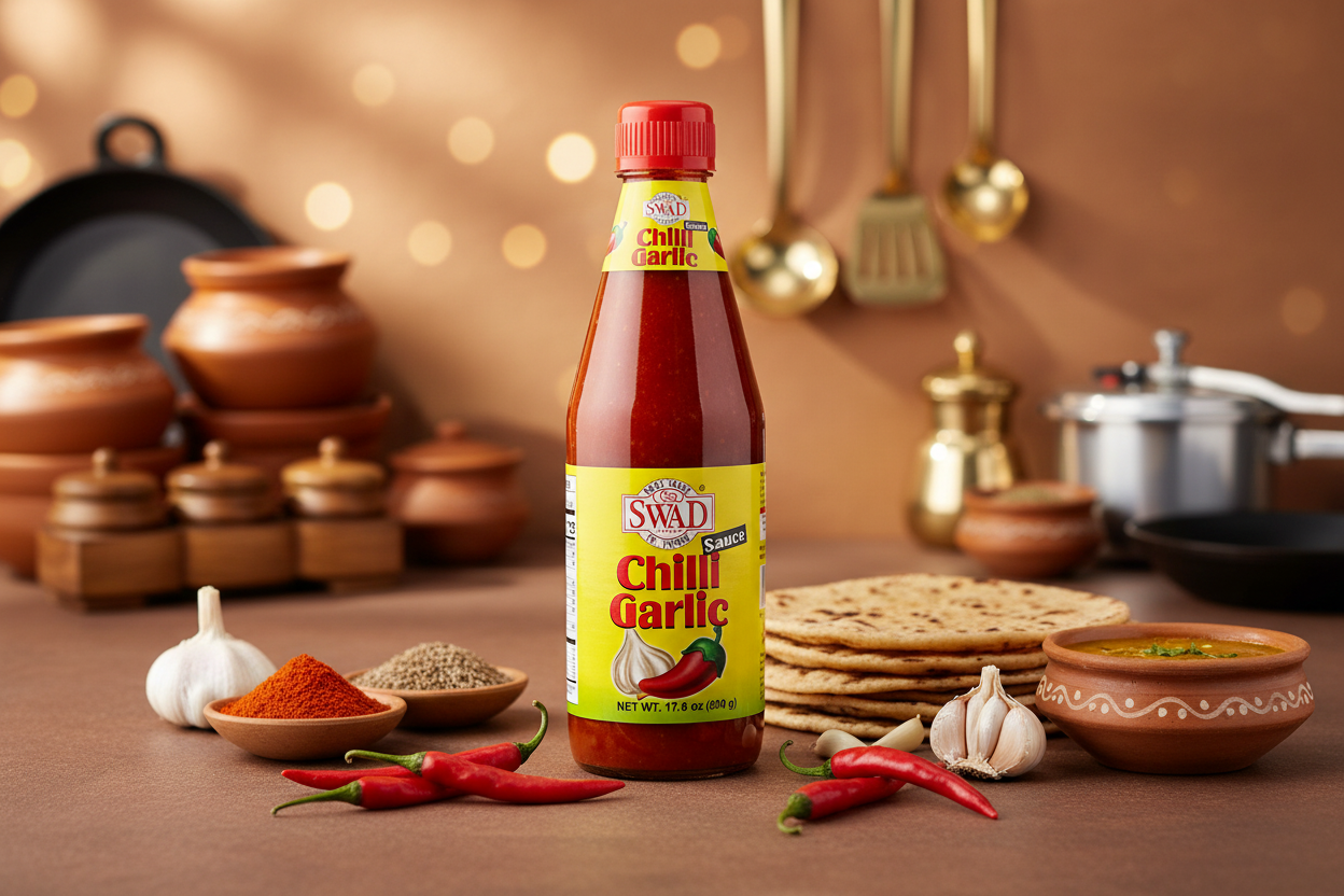 SWAD CHILLI GARLIC SAUCE 17.6OZ