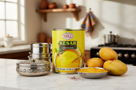 SWAD KESAR MANGO PULP 850GM