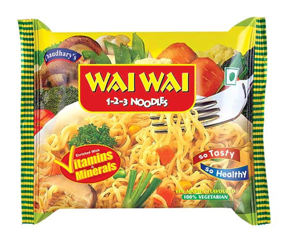 WAI WAI VEG NOODLES 75GM