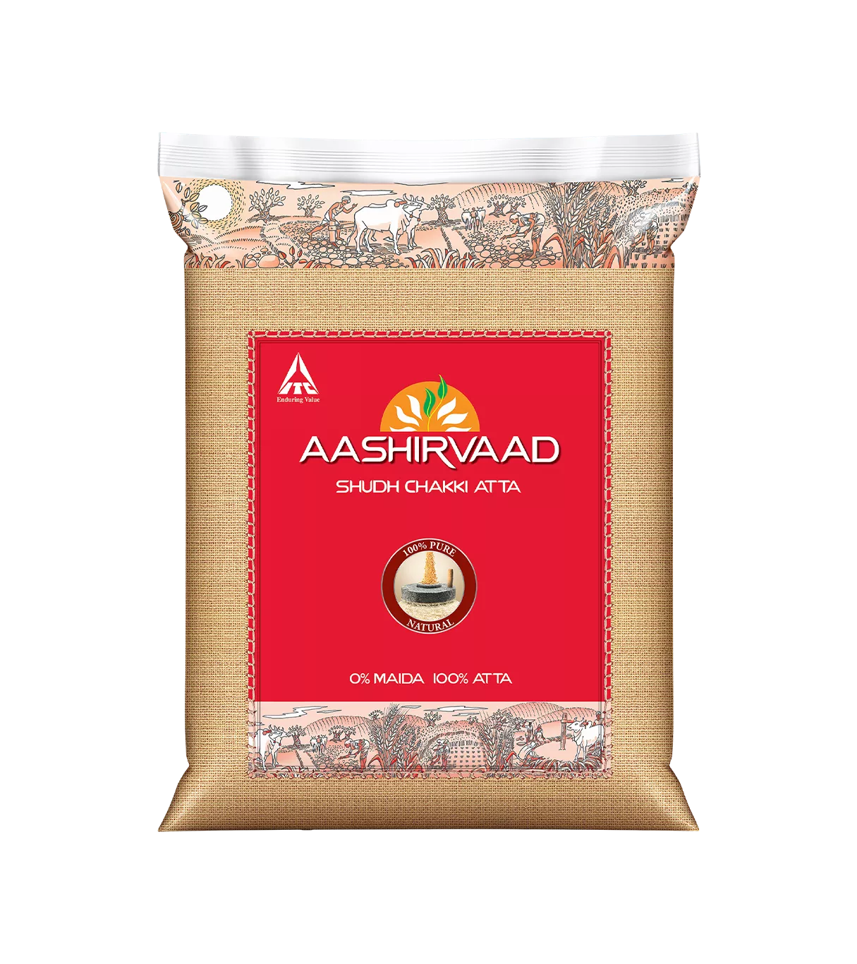 AASHIRWAD CHAKKI ATTA 10LB