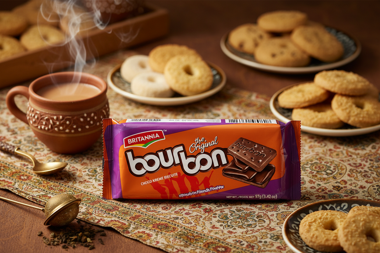 BRITANNIA BOURBON BISCUITS 97 G