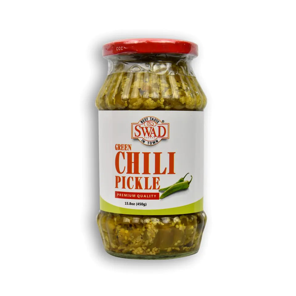 SWAD GREEN CHILLI PICKLE 450GM