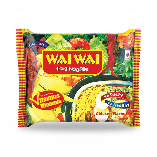 WAI WAI CHICKEN NOODLES 65GM